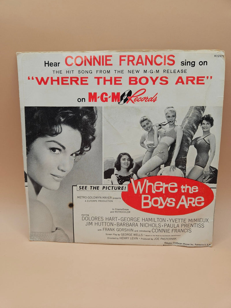 Vintage Connie Francis Record Sleeve - DecorLoving Coastal Living