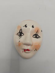Vintage DIY Porcelain Mask Chime – 2.5