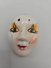 Vintage DIY Porcelain Mask Chime – 2.5