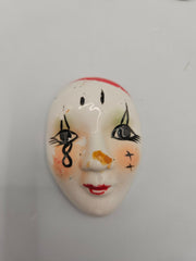 Vintage DIY Porcelain Mask Chime – 2.5