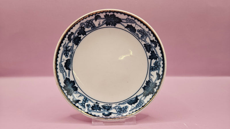 Vintage Double Phoenix 4" Plate – Blue & White Porcelain Dish - DinnerwareLoving Coastal Living