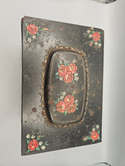 Vintage Holland Floral Metal Tin Box - Accent DecorLoving Coastal Living