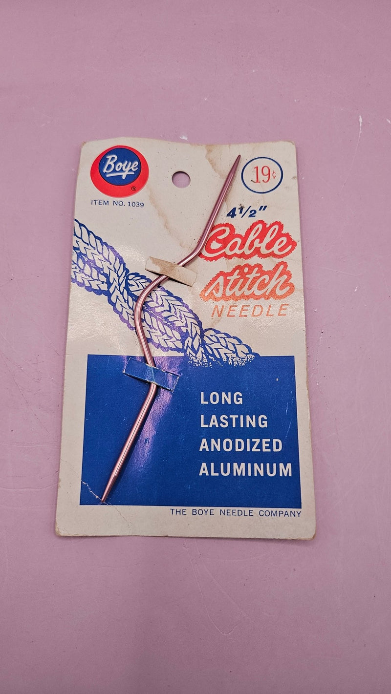 Vintage Knitting Needle Bundle – Aluminum & Cable Stitch Needles - funLoving Coastal Living