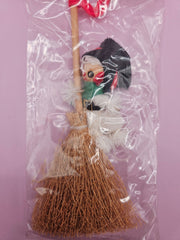 Vintage Sears Straw Broom Christmas Decorations - holiday decorLoving Coastal Living