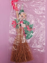 Vintage Sears Straw Broom Christmas Decorations - holiday decorLoving Coastal Living
