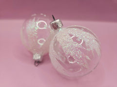 Vintage Set of 5 Glass Ornaments - OrnamentsLoving Coastal Living