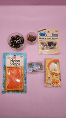 Vintage Sewing Bundle – Assorted Notions & Crafting Supplies - funLoving Coastal Living