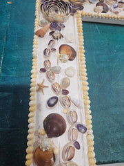 Vintage Shell Floral Frame – 16.75
