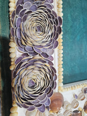 Vintage Shell Floral Frame – 16.75