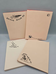 Vintage Spring Break 1996 Port Aransas, Texas Note Pad – 4 Styles, 5.5