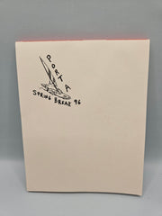 Vintage Spring Break 1996 Port Aransas, Texas Note Pad – 4 Styles, 5.5