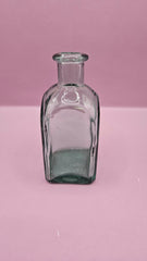 Vintage Square Glass Bottle – 4.5