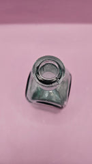 Vintage Square Glass Bottle – 4.5