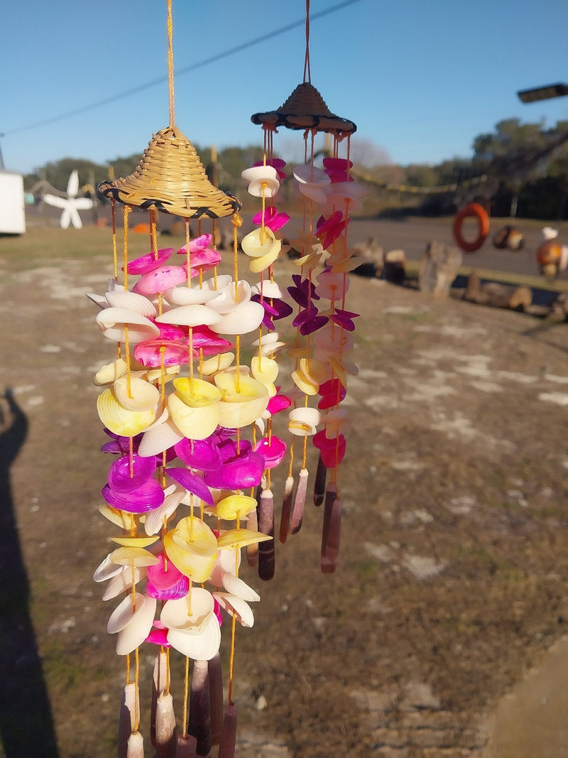 Vintage Urchin Spine & Shell Windchime - windchimeLoving Coastal Living