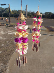 Vintage Urchin Spine & Shell Windchime - windchimeLoving Coastal Living