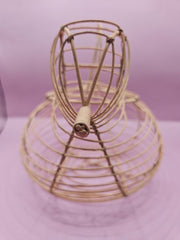 Vintage Wire Chicken Basket – Farmhouse Decor (11