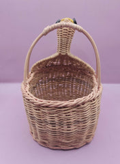 Vintage Woven Wicker Duck Basket – 6.25