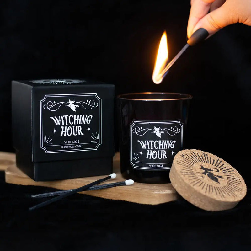 Witching Hour White Sage Gothic Candle - Something Different Wholesale