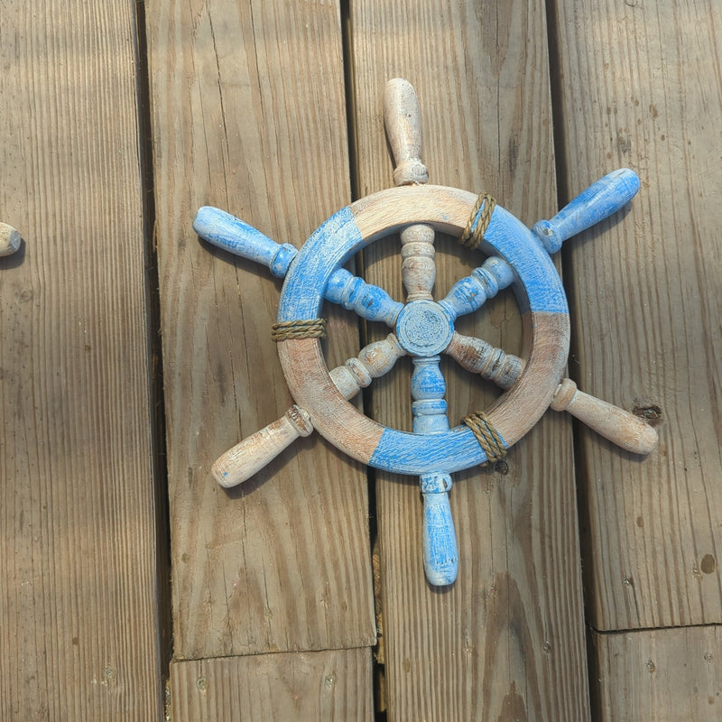 Wooden Ships Wheel - World Shells Imports