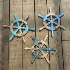 Wooden Ships Wheel - World Shells Imports