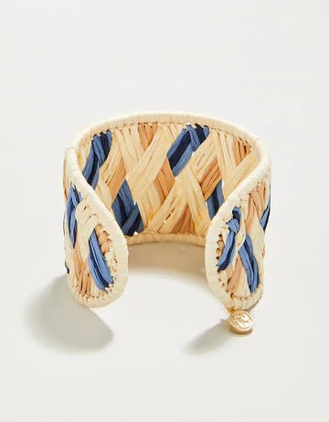 Woven Cuff Natural/Blue - SPARTINA 449