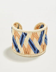 Woven Cuff Natural/Blue - SPARTINA 449