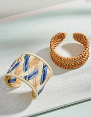 Woven Cuff Natural/Blue - SPARTINA 449