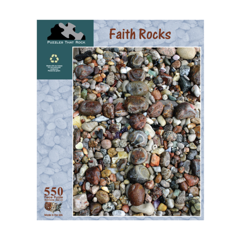 Faith Rocks Jigsaw Puzzle 550 Piece