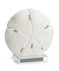 Sand Dollar Table Decor with Stand