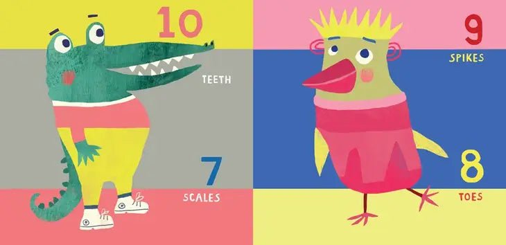 1 Smile, 10 Toes Counting Vocabulary Book - Just for KidsBarefoot Books