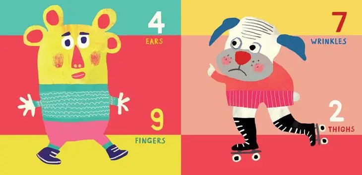 1 Smile, 10 Toes Counting Vocabulary Book - Just for KidsBarefoot Books