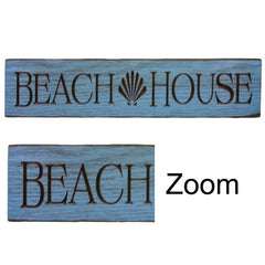 Beach Themed Barnwood Sign - 24