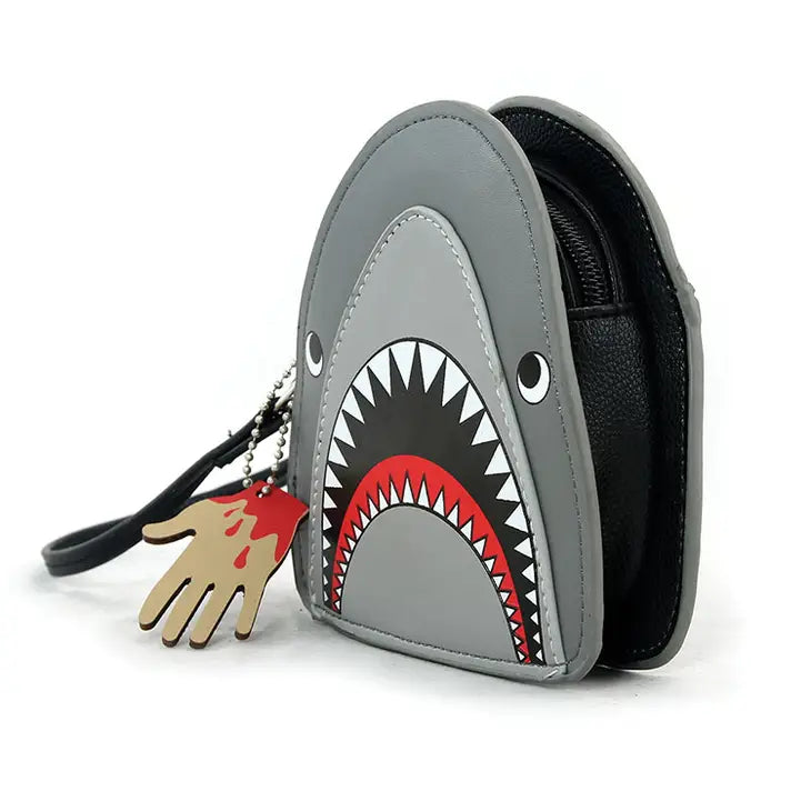 Scary Shark Wristlet