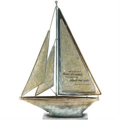 Direct The Wind Metal Sail Boat