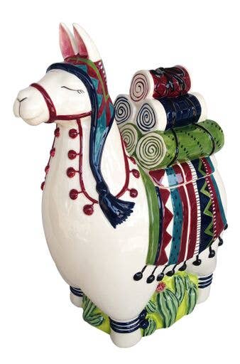Llama Ceramics - Cookie Jar | Salt & Pepper Shakers | Teapot