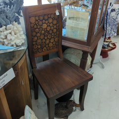 Accent Chair with Inlay