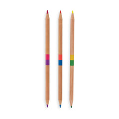 2 of a Kind Double Ended Colored Pencils - Just for KidsOOLY