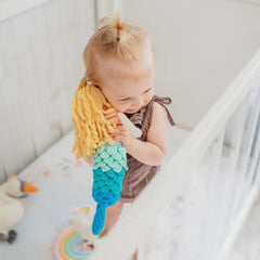 Crochet Mermaid Doll - Blonde Hair