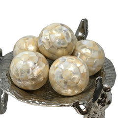 Mother of Pearl Decorative Sphere