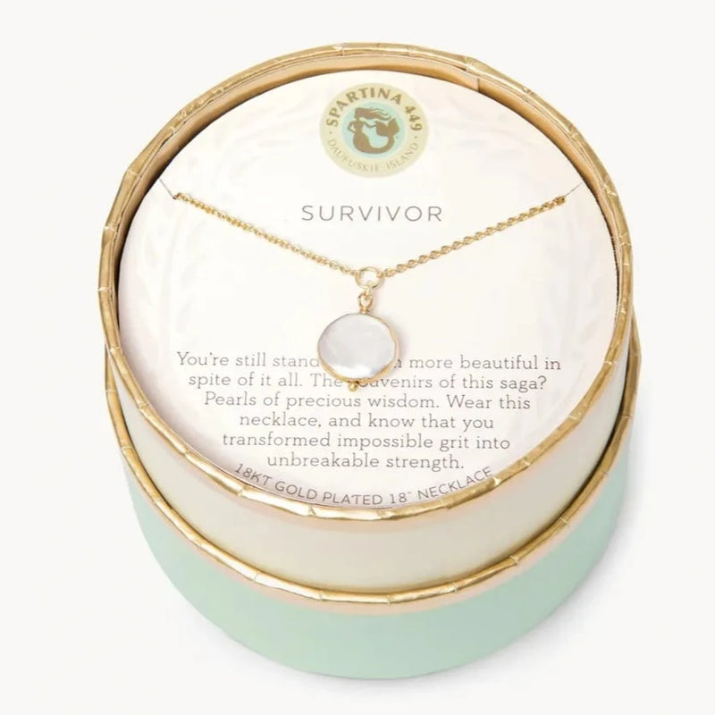 Sea La Vie Necklace 18" Survivor