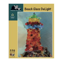 Beach Glass Delight Jigsaw Puzzle 550 Piece