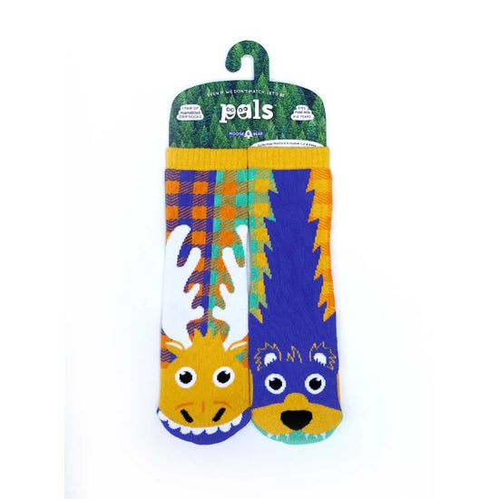 Moose & Bear | Kids & Adult Socks | Collectible Mismatched Socks