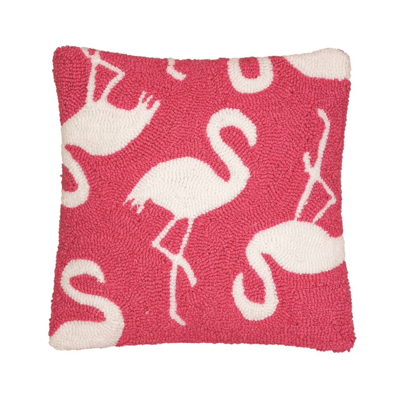 Beachy Flamingo Pillow