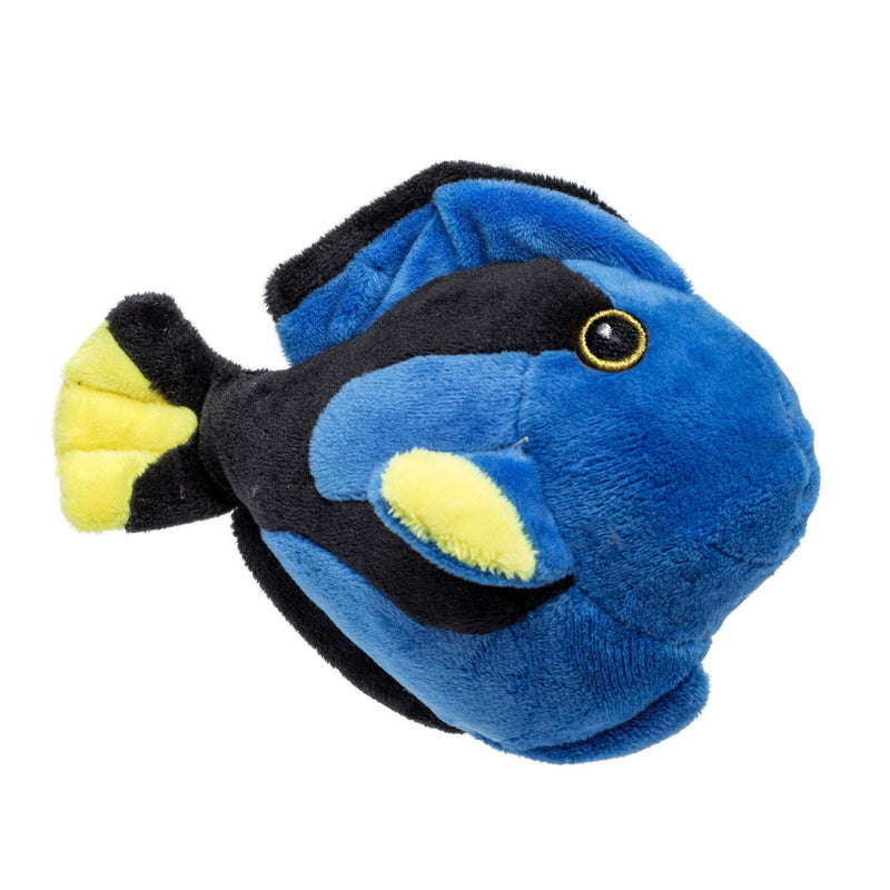 4" Mini Stuffed Blue Tang Fish