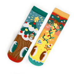 Christmas Piney & Coco | Collectible Mismatched Socks