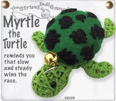 Myrtle the Turtle- Inspirational String Doll Keychain
