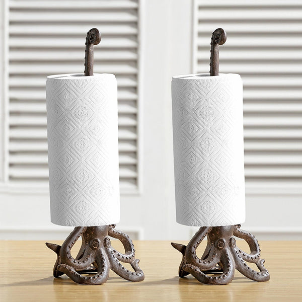 Wholesale Chrome Sea Shell Paper Towel Holder 16in - Hampton Nautical