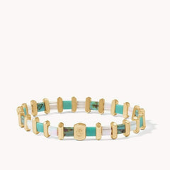 Tila Stretch Bracelet - Turquoise