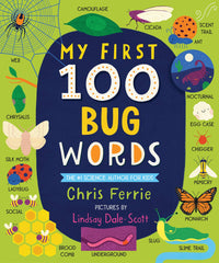 My First 100 Bug Words- Padded Board Book