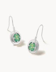 Atlantic Opal Drop Earrings